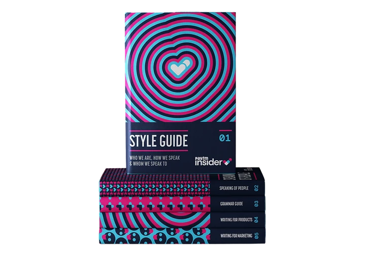 Bira 91 style guide with a colorful concentric heart